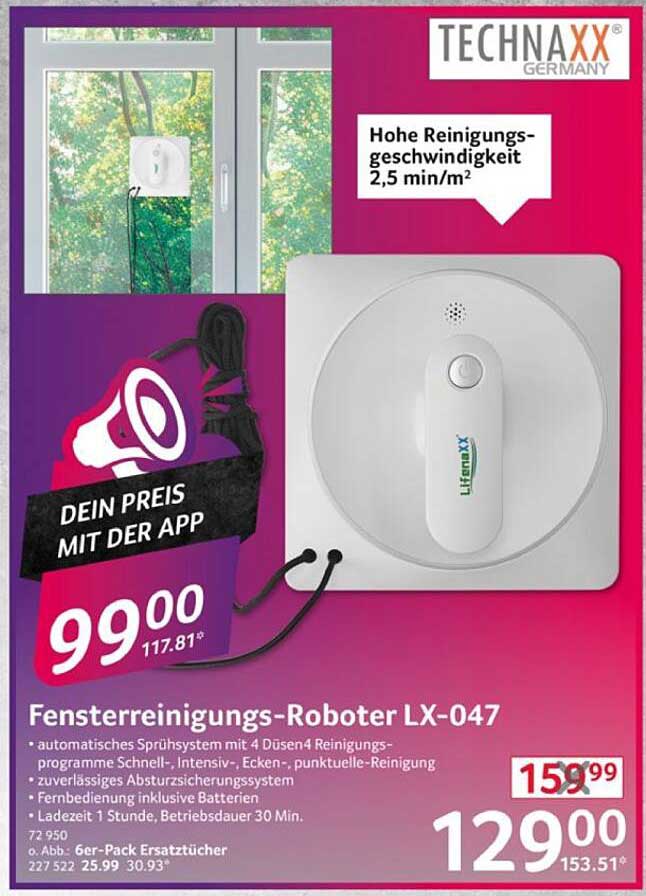 Fensterreinigungs-Roboter LX-047