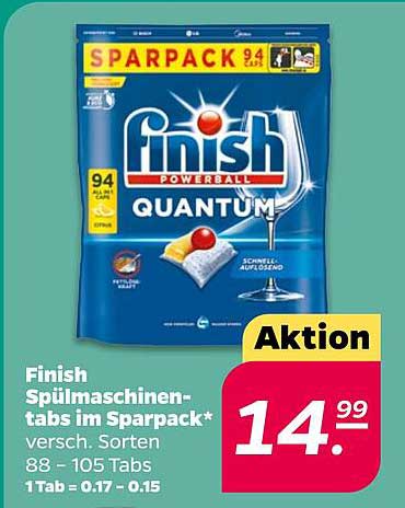 Finish Spülmaschinentabs im Sparpack