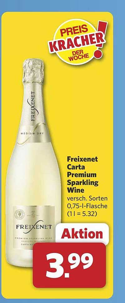 Freixenet Carta Premium Sparkling Wine 0,75-l-Flasche