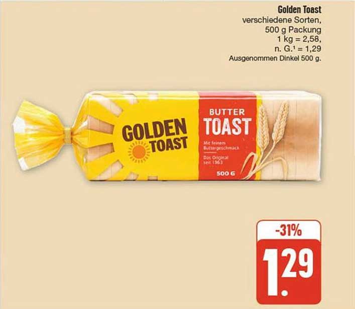 Golden Toast Butter Toast 500 g