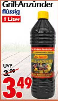Grill-Anzünder flüssig 1 Liter