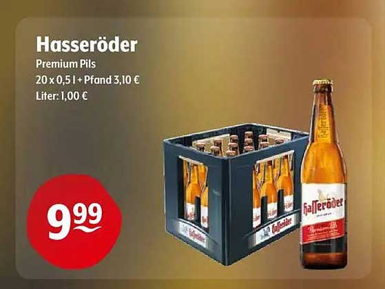 Hasseröder Premium Pils 20 x 0,5 l