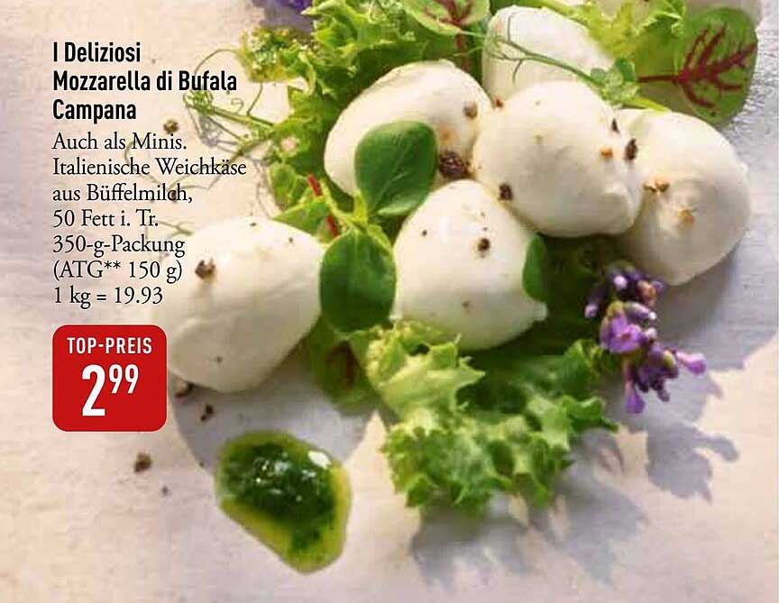 I Deliziosi Mozzarella di Bufala Campana