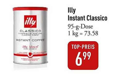 Illy Instant Classico 95-g-Dose