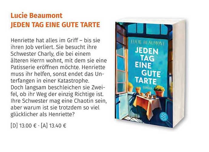 Jeden Tag eine gute Tarte von Lucie Beaumont