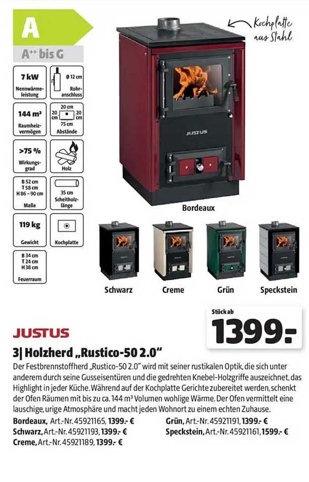 Justus Holzherd "Rustico-50 2.0"