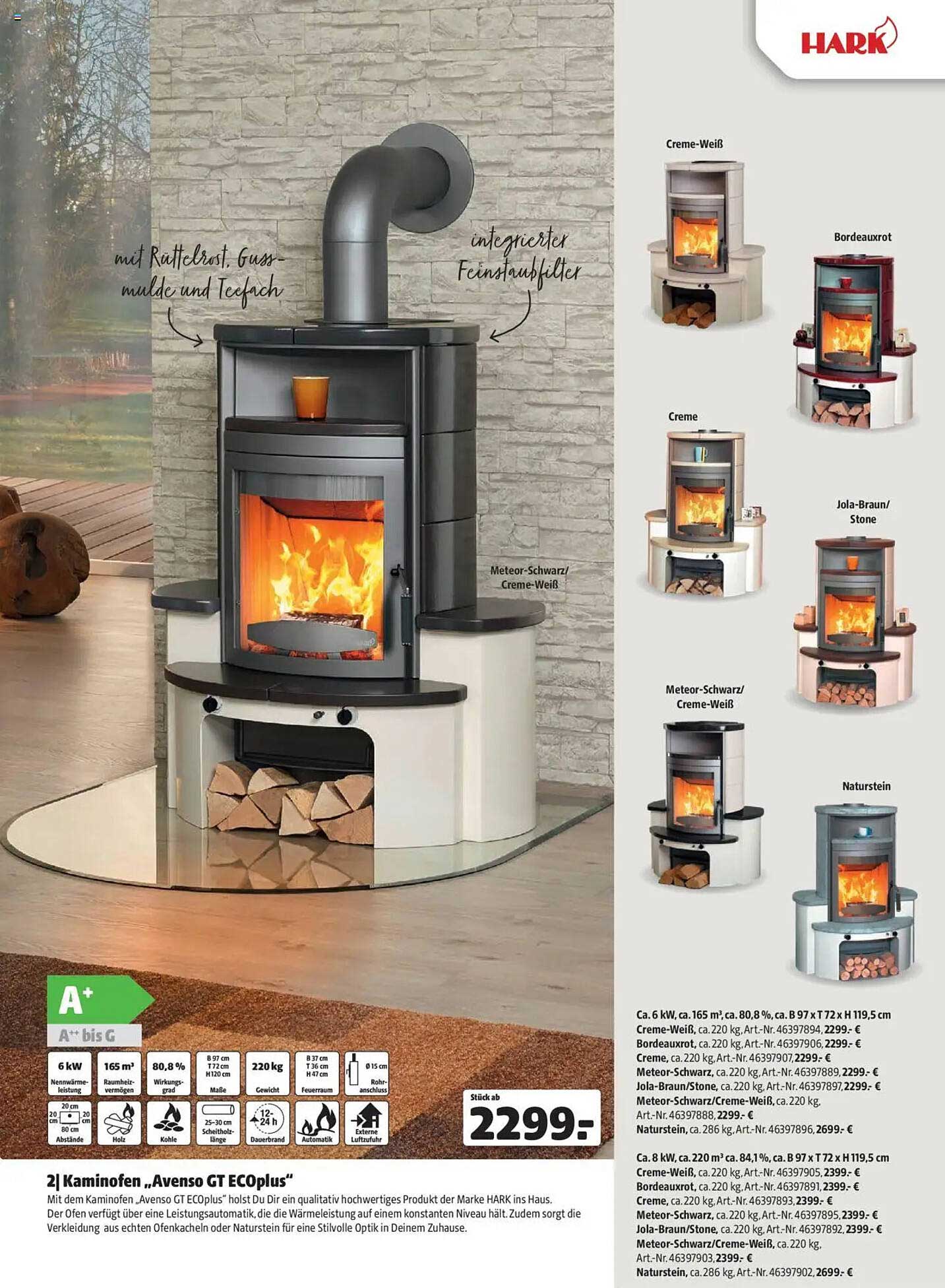 Kaminofen „Avenso GT ECOPlus“ bei Hagebau