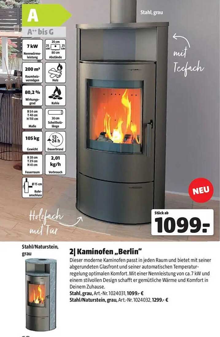 Kaminofen „Berlin“