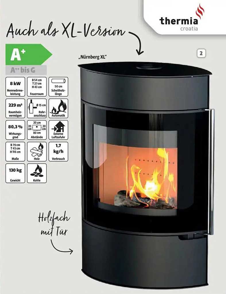 Kaminofen Nürnberg XL – Hagebau Angebot