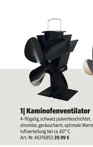 Kaminofenventilator
