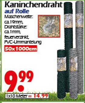 Kaninchen-Draht auf Rolle