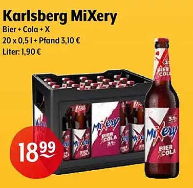 Karlsberg MiXery - Bier + Cola + X