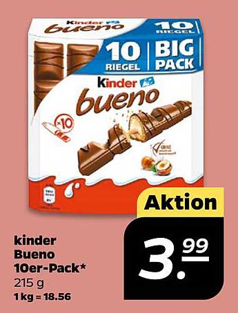 kinder Bueno 10er-Pack