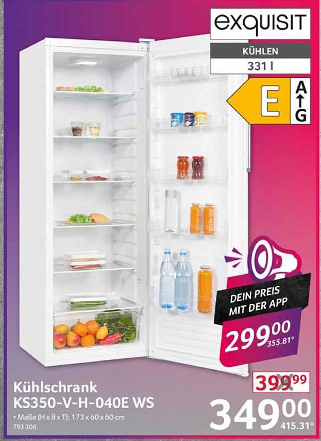 Kühlschrank KS350-V-H-040E WS