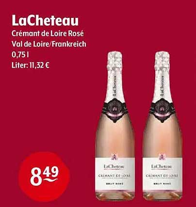 LaCheteau Crémant de Loire Rosé 0,75 l