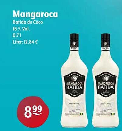 Mangaroça Batida de Côco 0,7L