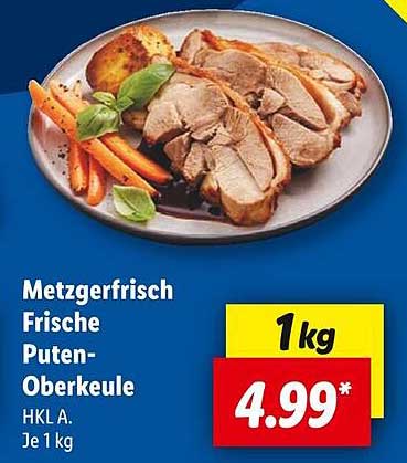 Metzgerfrisch Frische Puten-Oberkeule