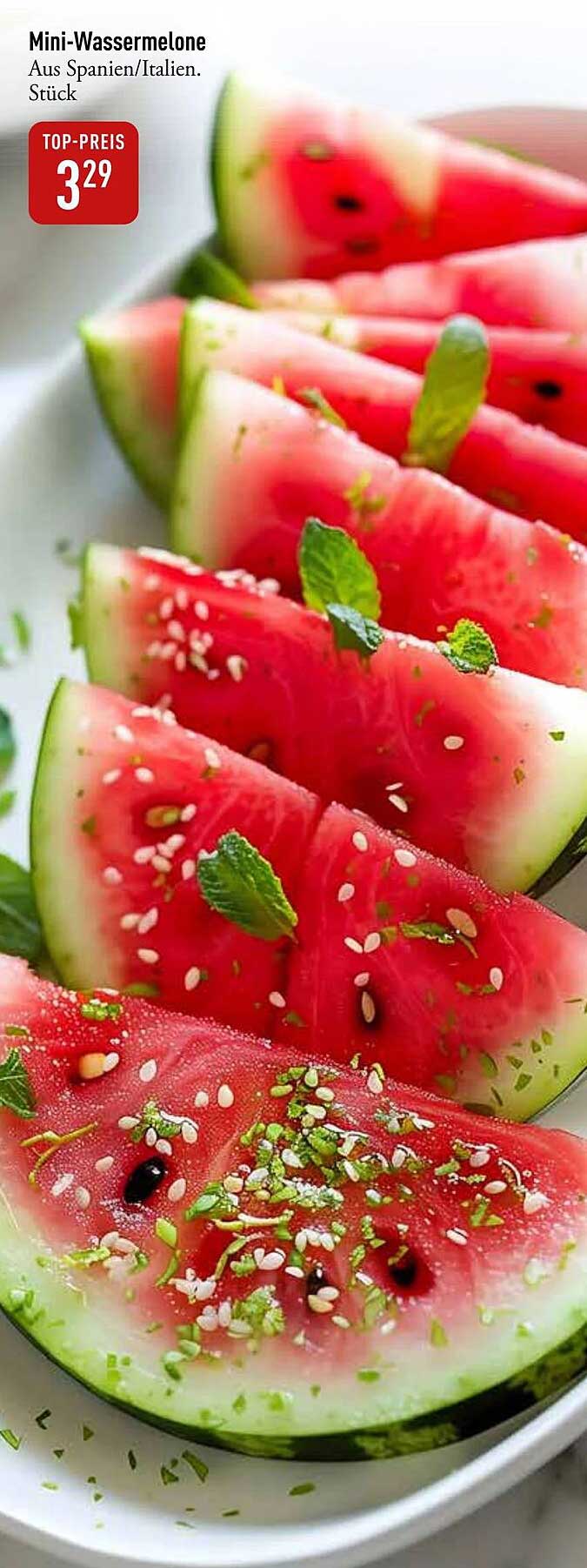 Mini-Wassermelone aus Spanien/Italien