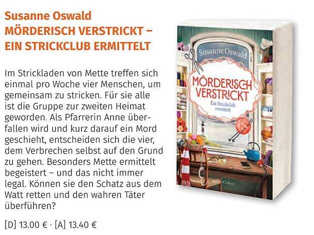 Mörderisch Verstrickt – Ein Strickclub ermittelt