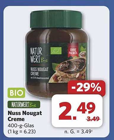Nuss Nougat Creme 400-g-Glas