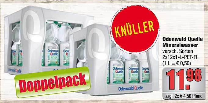 Odenwald Quelle Mineralwasser Doppelpack