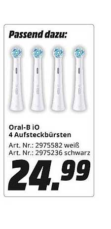 Oral-B iO 4 Aufsteckbürsten