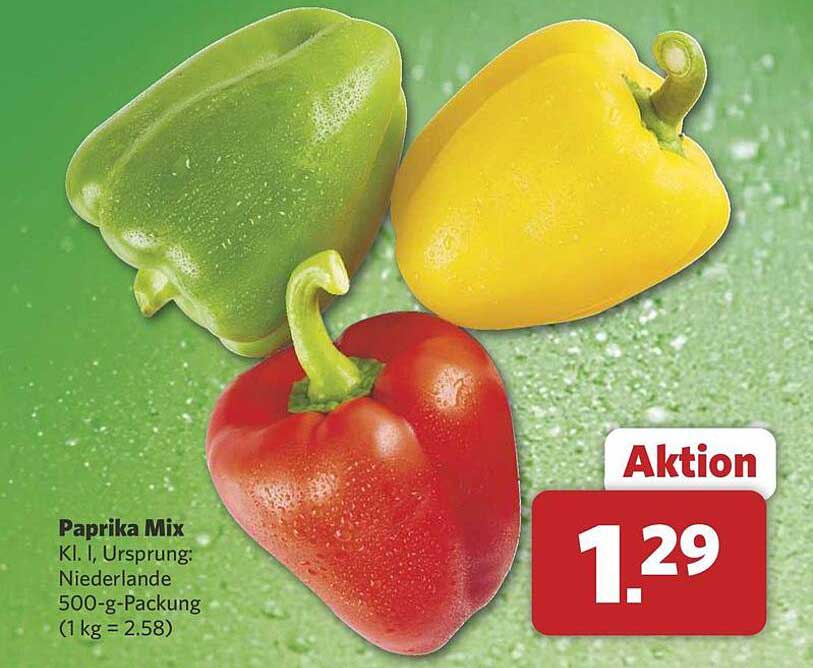 Paprika Mix - 500 g - Nur 1,29 €