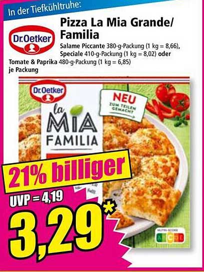 Pizza La Mia Grande/Familia