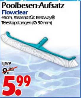 Poolbesen-Aufsatz Flowclear