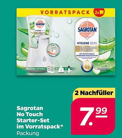 Sagrotan No Touch Starter-Set im Vorratspack