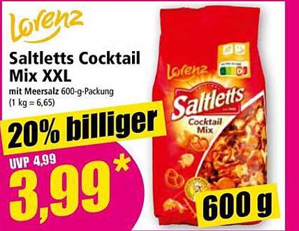 Saltletts Cocktail Mix XXL 600 g