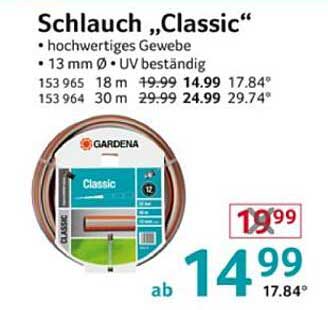 Schlauch „Classic“ – hochwertiges Gewebe für Ihren Garten