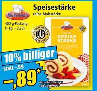 Speisestärke - reine Maisstärke 400-g-Packung