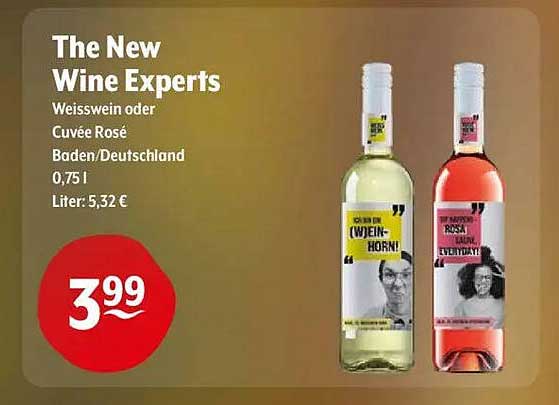 The New Wine Experts - Weisswein oder Cuvée Rosé