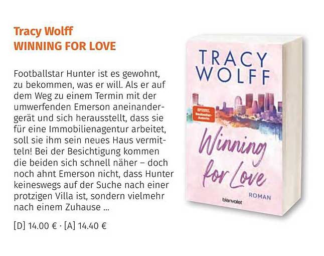 Tracy Wolff – WINNING FOR LOVE