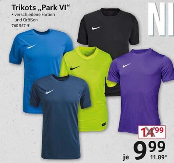 Trikots „Park VI“ - verschiedene Farben und Größen