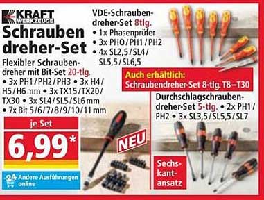VDE-Schraubendreher-Set 8tlg.