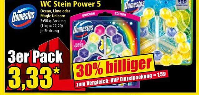 WC Stein Power 5 - 3er Pack