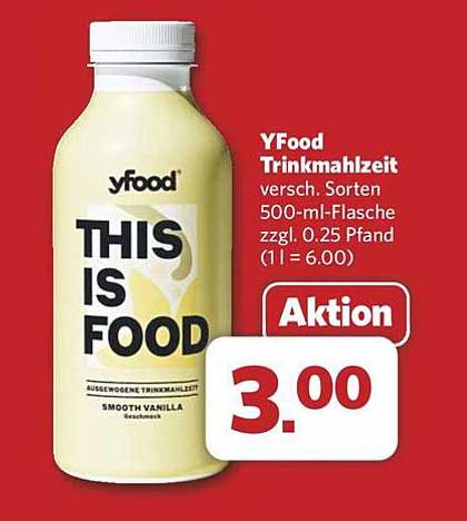 YFood Trinkmahlzeit - Smooth Vanilla 500 ml