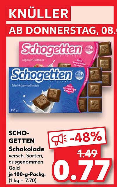 Schogetten Schokolade