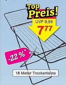 18 Meter Trockenleine