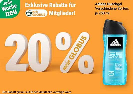 Adidas Duschgel verschiedene Sorten, je 250 ml