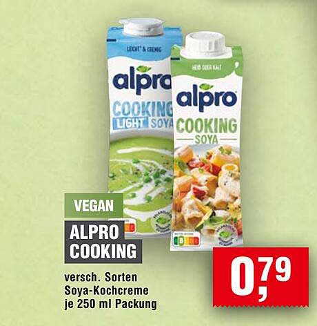 ALPRO COOKING Soya-Kochcreme 250 ml