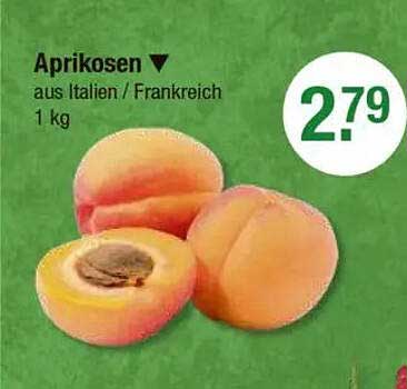 Aprikosen aus Italien/Frankreich - 1 kg für nur 2,79 €