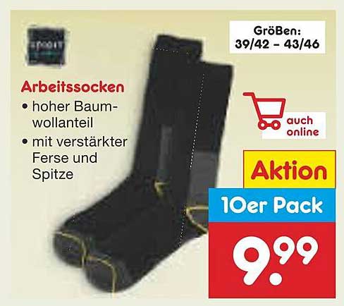 Arbeitssocken 10er Pack