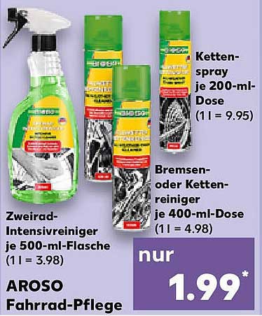 AROSO Fahrrad-Pflege