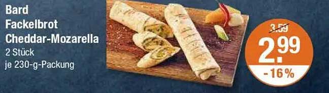 Bard Fackelbrot Cheddar-Mozzarella