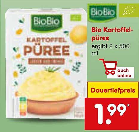 Bio Kartoffelpüree 2 x 500 ml