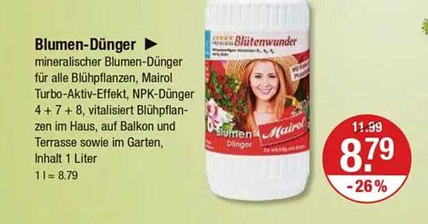 Blumen-Dünger