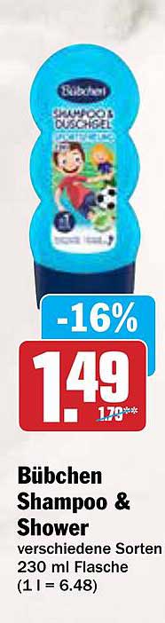 Bübchen Shampoo & Shower 230 ml – verschiedene Sorten